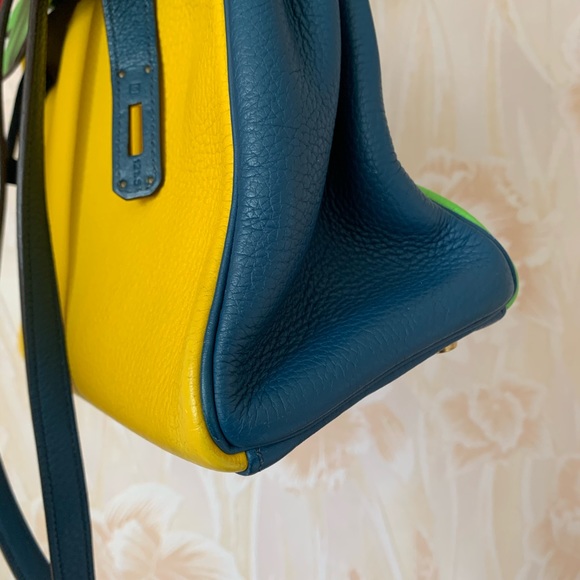 Hermès Kelly 35 tri- color bag - Picture 16 of 16